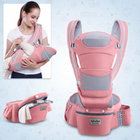 Thumbnail for CozyCarry – Praktyczny i regulowany – nosidełko dla dzieci 3 w 1