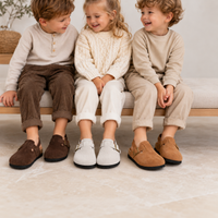 Thumbnail for LittleWalk – Wygodne i modne – sandały typu clogs z zamszu