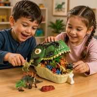 Thumbnail for DinoWorld – Kreatywny i realistyczny – zestaw do zabawy „Głowa dinozaura”
