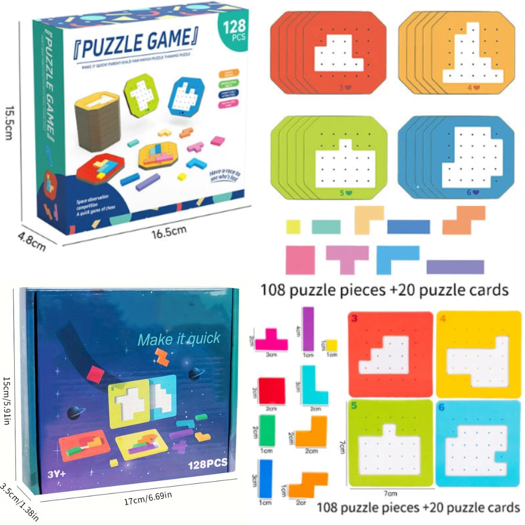 Tangram Puzzle™ - Łamacz mózgów - Myśl Puzzle