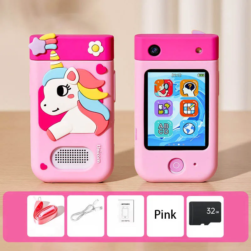 KiddoPhone – Edukacyjny i interaktywny – smartfon dla dzieci z aparatem i grami