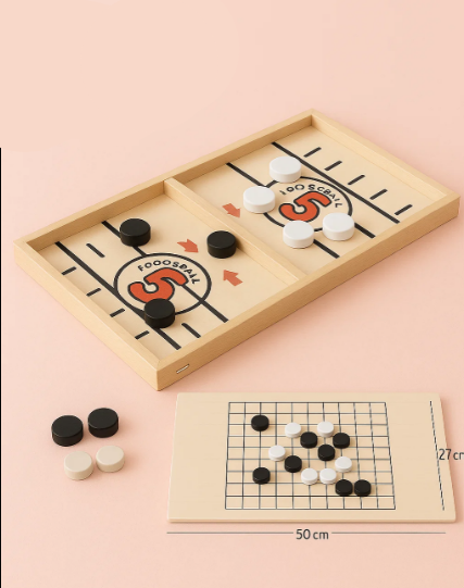 Foosball™ - Łatwa w konfiguracji - drewniana gra planszowa