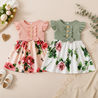 Thumbnail for Garden Dress – Lato i świeżość – sukienka w kwiaty dla dziewczynek