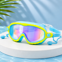 Thumbnail for AquaVision – Regulowana ochrona przed kondensacją i promieniowaniem UV – silikonowe okulary pływackie z zatyczkami do uszu