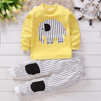 Thumbnail for SleepBuddy – Miękkie i wygodne – zestaw piżamy dziecięcej z długimi rękawami