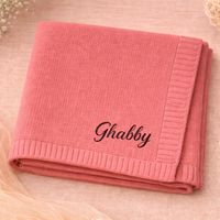 Thumbnail for Personalized Baby Blanket – Miękki i wyjątkowy – bawełniany koc z indywidualnym haftem