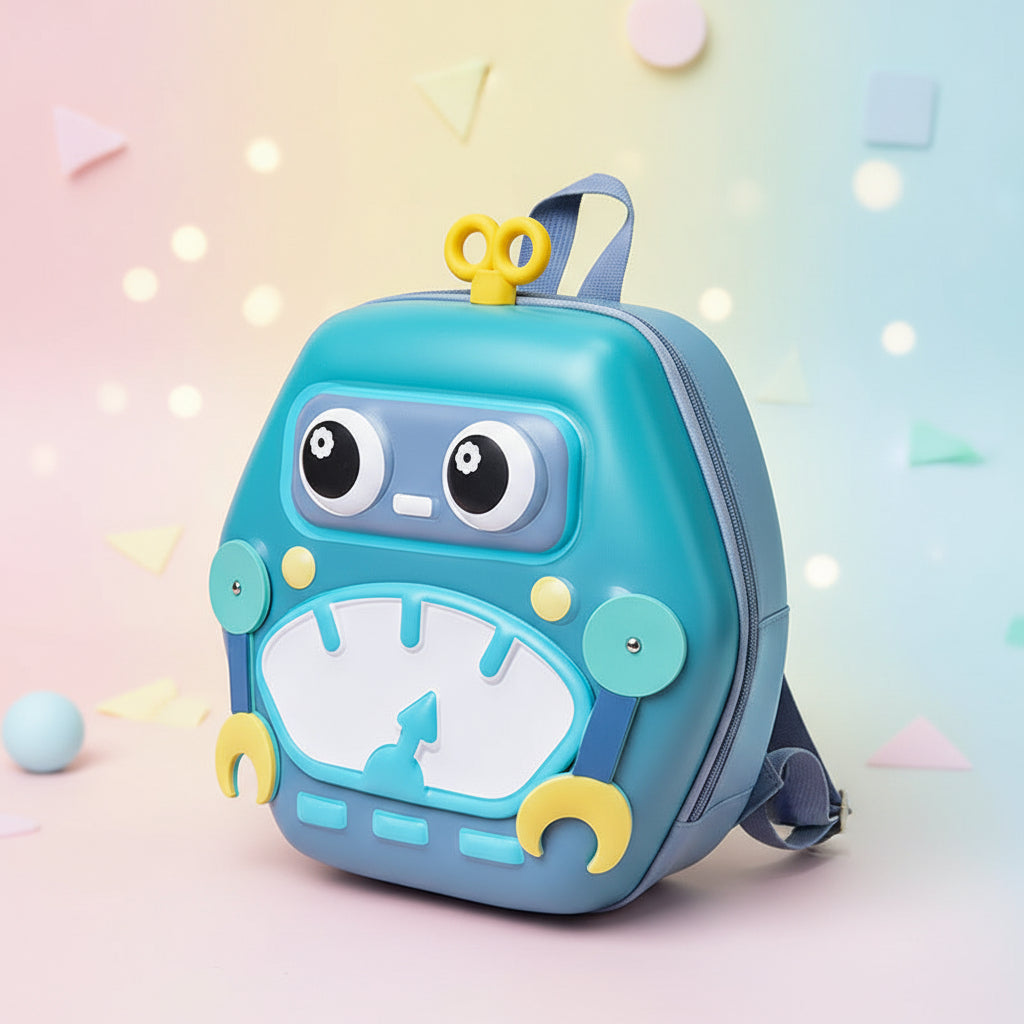 MiniBot – Stylowy i praktyczny – plecak dziecięcy z motywem robota