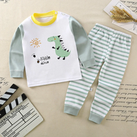 Thumbnail for SleepBuddy – Miękkie i wygodne – zestaw piżamy dziecięcej z długimi rękawami