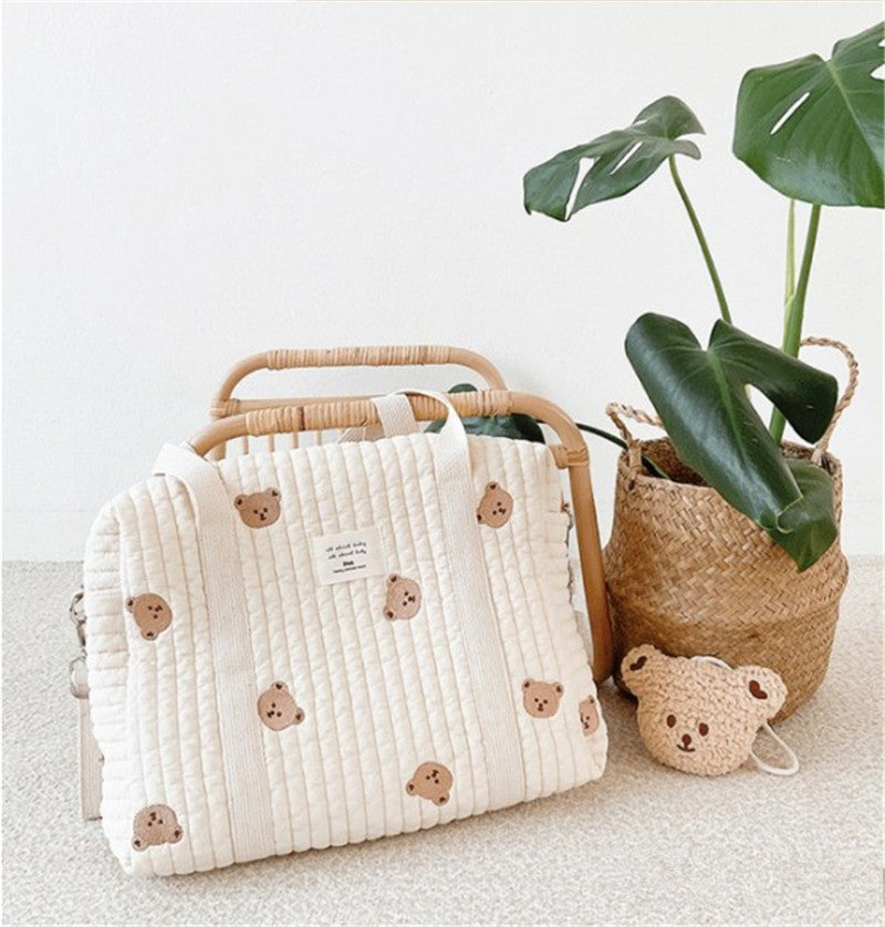 MiluBaby – Przestronna i lekka – luksusowa torba na pieluchy
