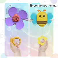Thumbnail for BuzzBloom – Kolorowy i interaktywny – łuk zabawowy dla niemowląt