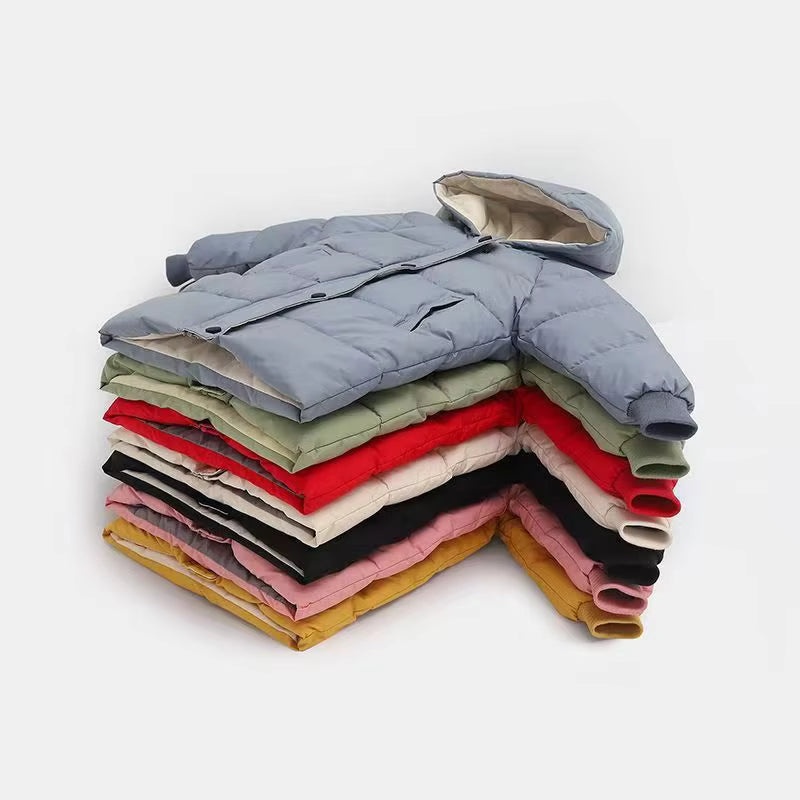 CuddleCoat – Przytulna i chroniąca – bawełniana kurtka zimowa