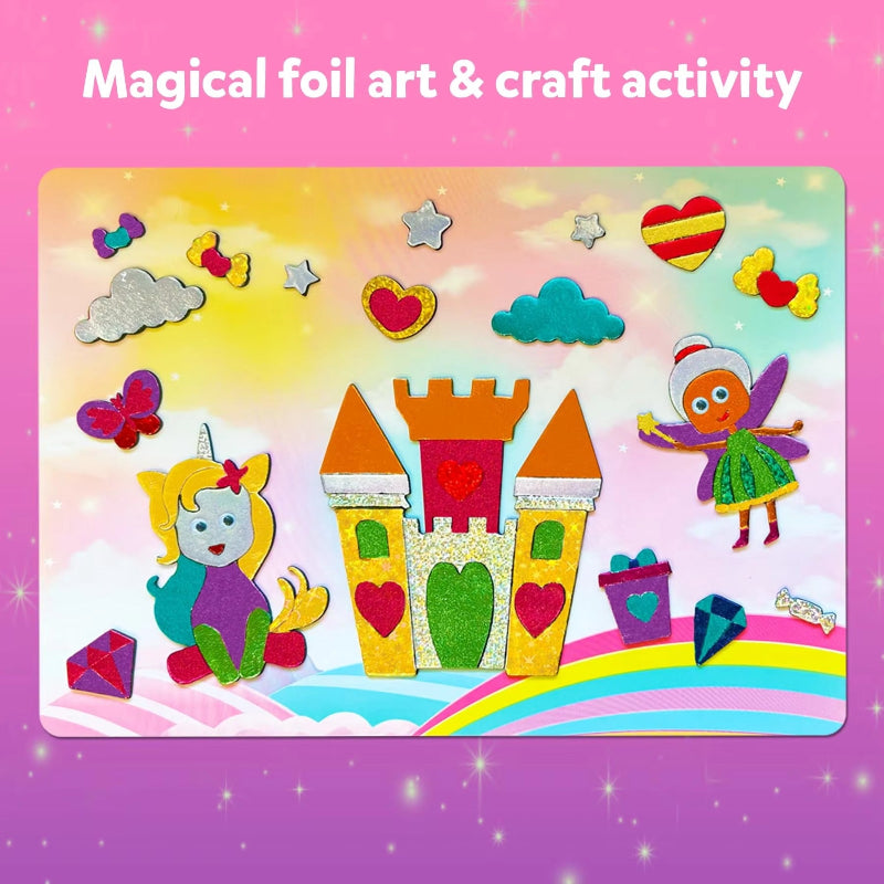 FoilMagic – Zabawne i kreatywne – zestaw do tworzenia naklejek foliowych