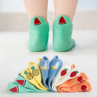 Thumbnail for PlayfulToes – Kolorowe i miękkie – krótkie skarpetki dziecięce (zestaw 5 sztuk)