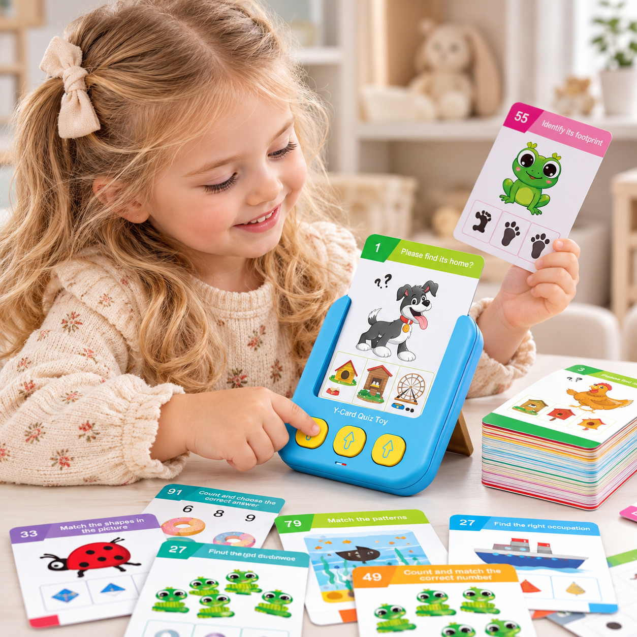 TalkyCards – Interaktywne i edukacyjne – gadające fiszki dla dzieci