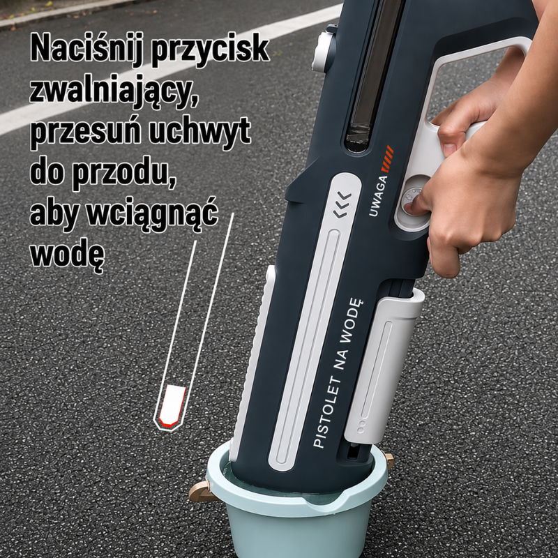 Hydro Force - Mocny i szybki - pistolet na wodę