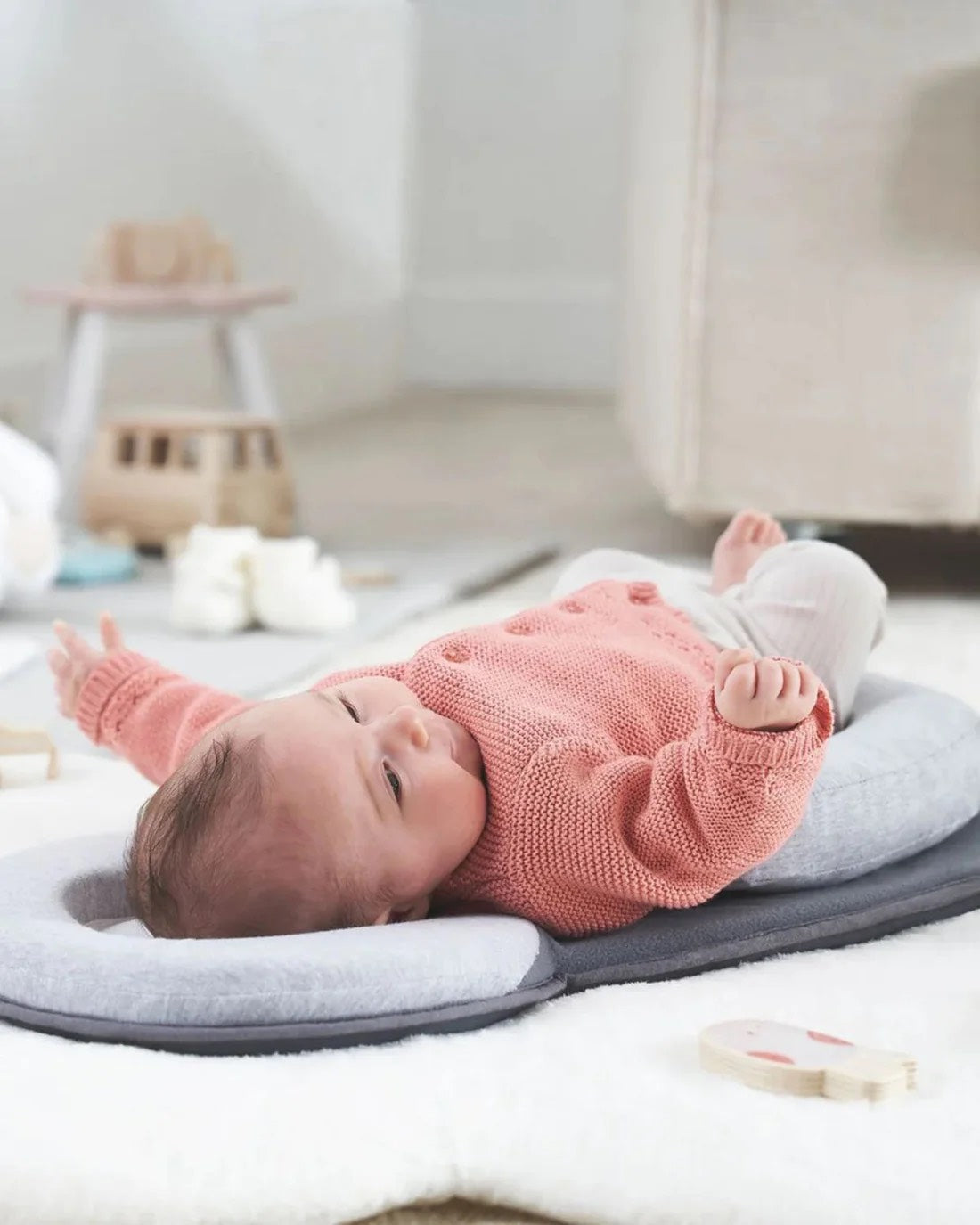 NestNova – Zdrowie i bezpieczeństwo – ergonomiczne gniazdko dla niemowląt