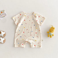 Thumbnail for Mini Fashion™ –  Przewiewny i słodki – Romper dziecięcy