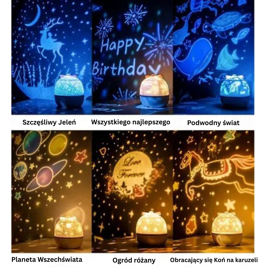 SkyProjector™ - Projektor nocnego nieba - Relaks przed snem