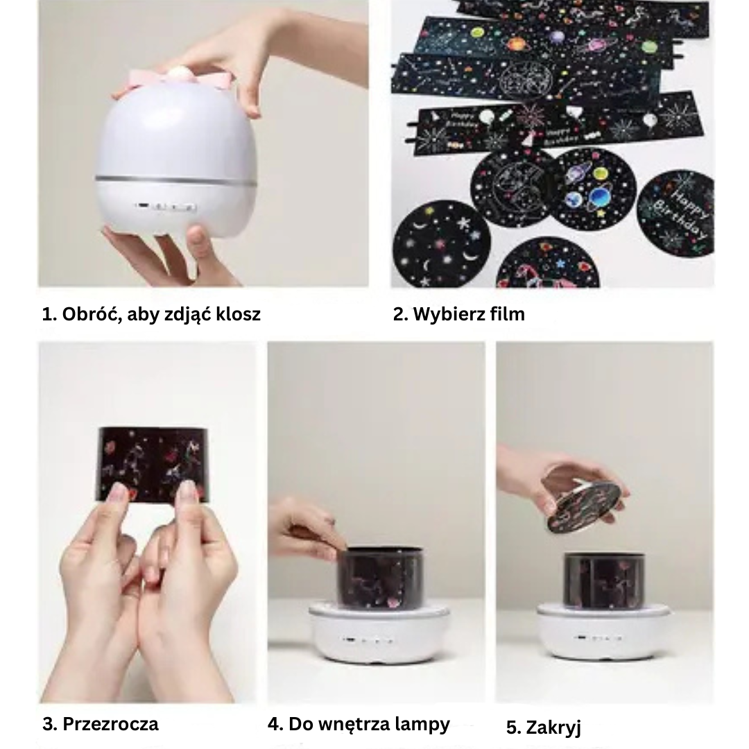 SkyProjector™ - Projektor nocnego nieba - Relaks przed snem