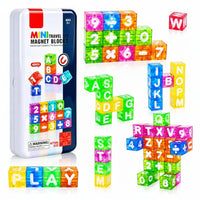 Thumbnail for LearnCube – Edukacyjne i interaktywne – magnetyczne kostki z literami i cyframi