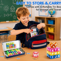 Thumbnail for LearnCube – Edukacyjne i interaktywne – magnetyczne kostki z literami i cyframi