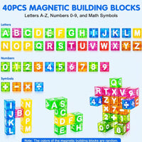 Thumbnail for LearnCube – Edukacyjne i interaktywne – magnetyczne kostki z literami i cyframi