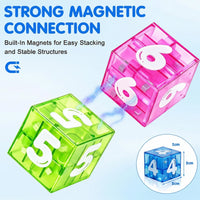 Thumbnail for LearnCube – Edukacyjne i interaktywne – magnetyczne kostki z literami i cyframi