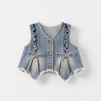 Thumbnail for DenimBelle – Modny i uroczy – 3-częściowy zestaw dziecięcy z dżinsu