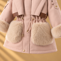 Thumbnail for CozyParka – Ciepła i miękka – zimowa kurtka dla dziewczynek z pluszowym kołnierzem