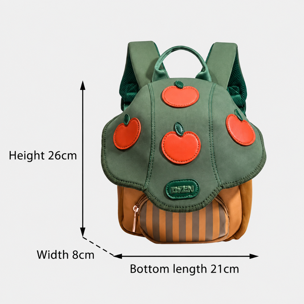 MushroomPack – Uroczy i praktyczny – plecak dziecięcy Design