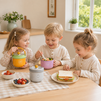 Thumbnail for MealMate – Praktyczna i izolowana – miska obiadowa ze stali nierdzewnej z łyżką