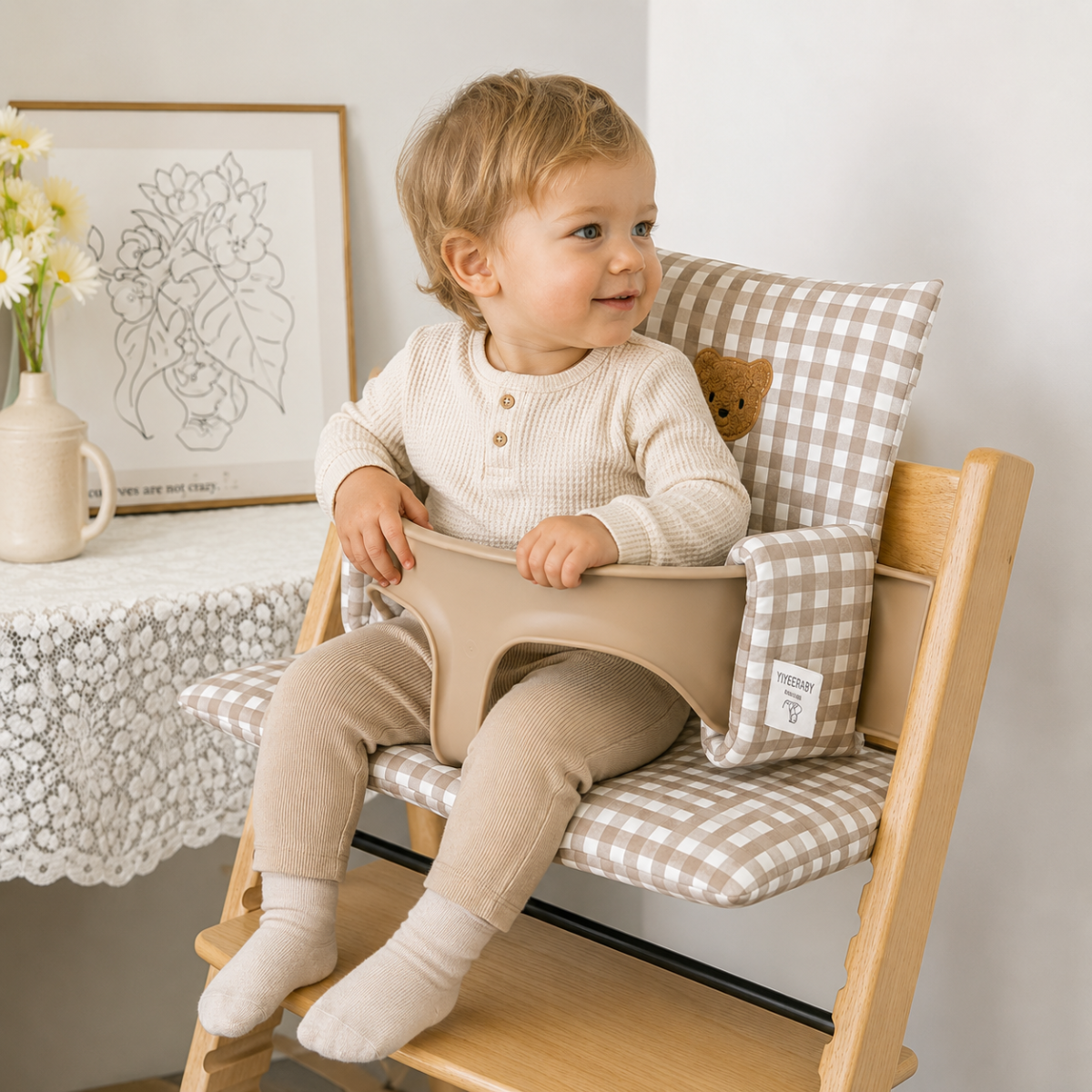 ComfortSeat – Miękka i wytrzymała – poduszka do krzesełka dla dzieci