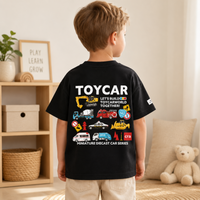 Thumbnail for PlayCars – Odzież codzienna i miękka – Odzież dziecięca z nadrukiem samochodów