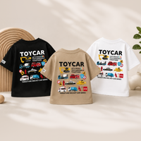 Thumbnail for PlayCars – Odzież codzienna i miękka – Odzież dziecięca z nadrukiem samochodów