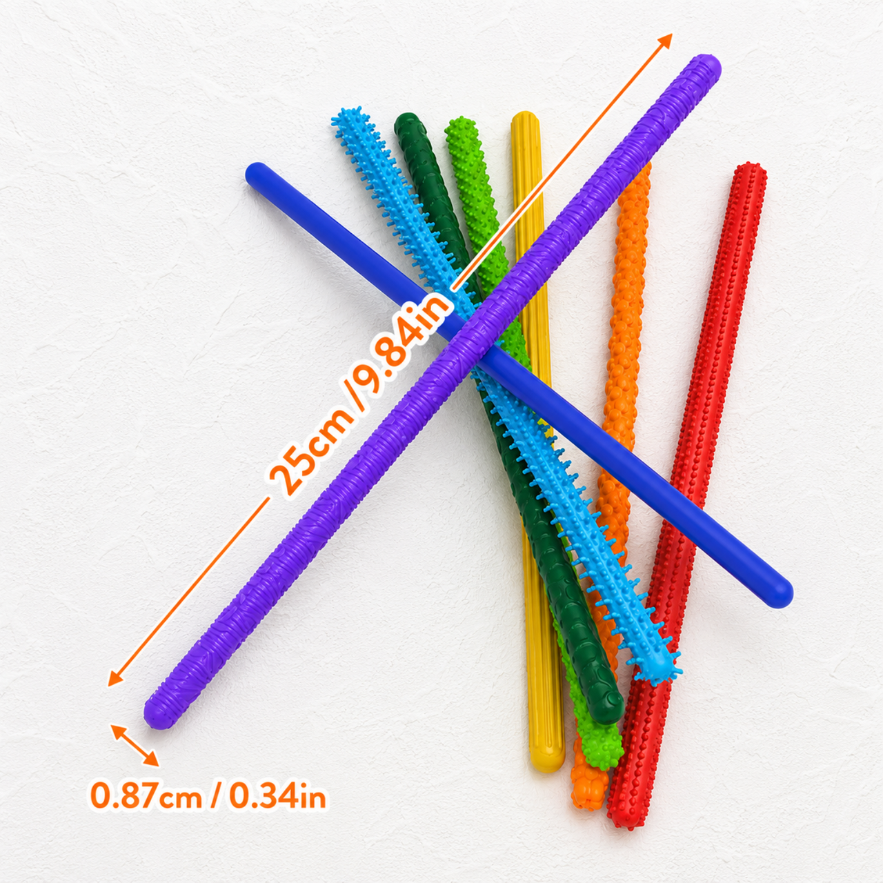 SensoryFlex – Uspokajające i interaktywne – sensoryczne pałeczki fidget