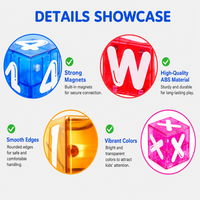 Thumbnail for LearnCube – Edukacyjne i interaktywne – magnetyczne kostki z literami i cyframi