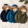 CozyTrend – Elegancka i ciepła – kurtka zimowa z futrzanym kołnierzem