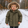 CozyTrend – Elegancka i ciepła – kurtka zimowa z futrzanym kołnierzem