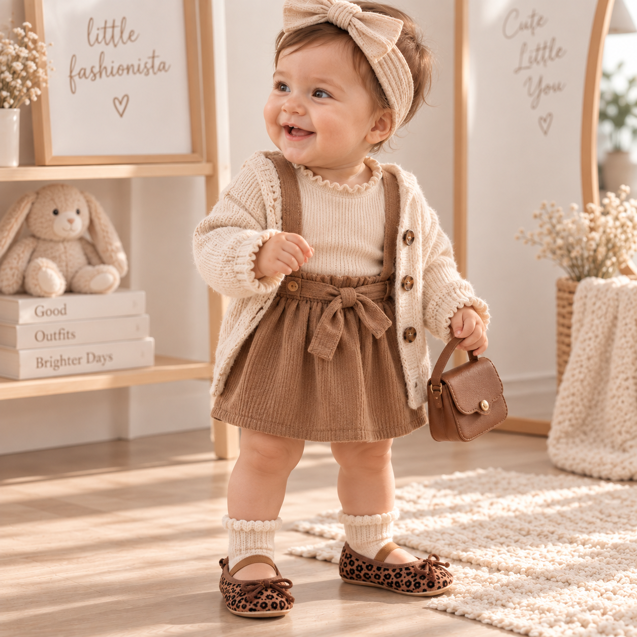 TinyStyle – Urocze i eleganckie – buciki dla dziewczynek w panterkę