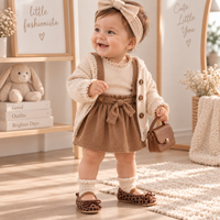 Thumbnail for TinyStyle – Urocze i eleganckie – buciki dla dziewczynek w panterkę
