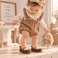 Thumbnail for TinyStyle – Urocze i eleganckie – buciki dla dziewczynek w panterkę