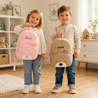 Thumbnail for MyLittleBag – Osobisty i uroczy – spersonalizowany plecak dziecięcy z imieniem i nadrukiem zwierzątek