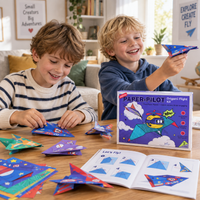 Thumbnail for PaperFly – Kreatywne i edukacyjne – zestaw do składania samolotków origami