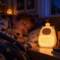 Thumbnail for CappyClock – Niedlich & vielseitig – Digitaler Kinderwecker mit Nachtlicht