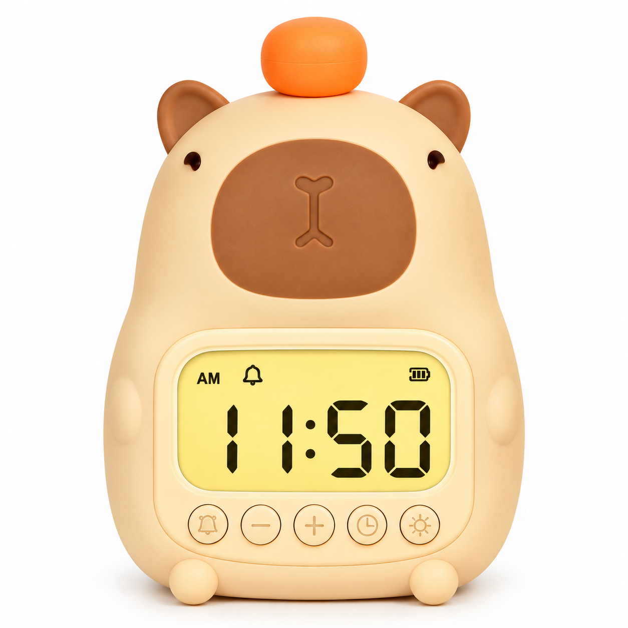 CappyClock – Niedlich & vielseitig – Digitaler Kinderwecker mit Nachtlicht