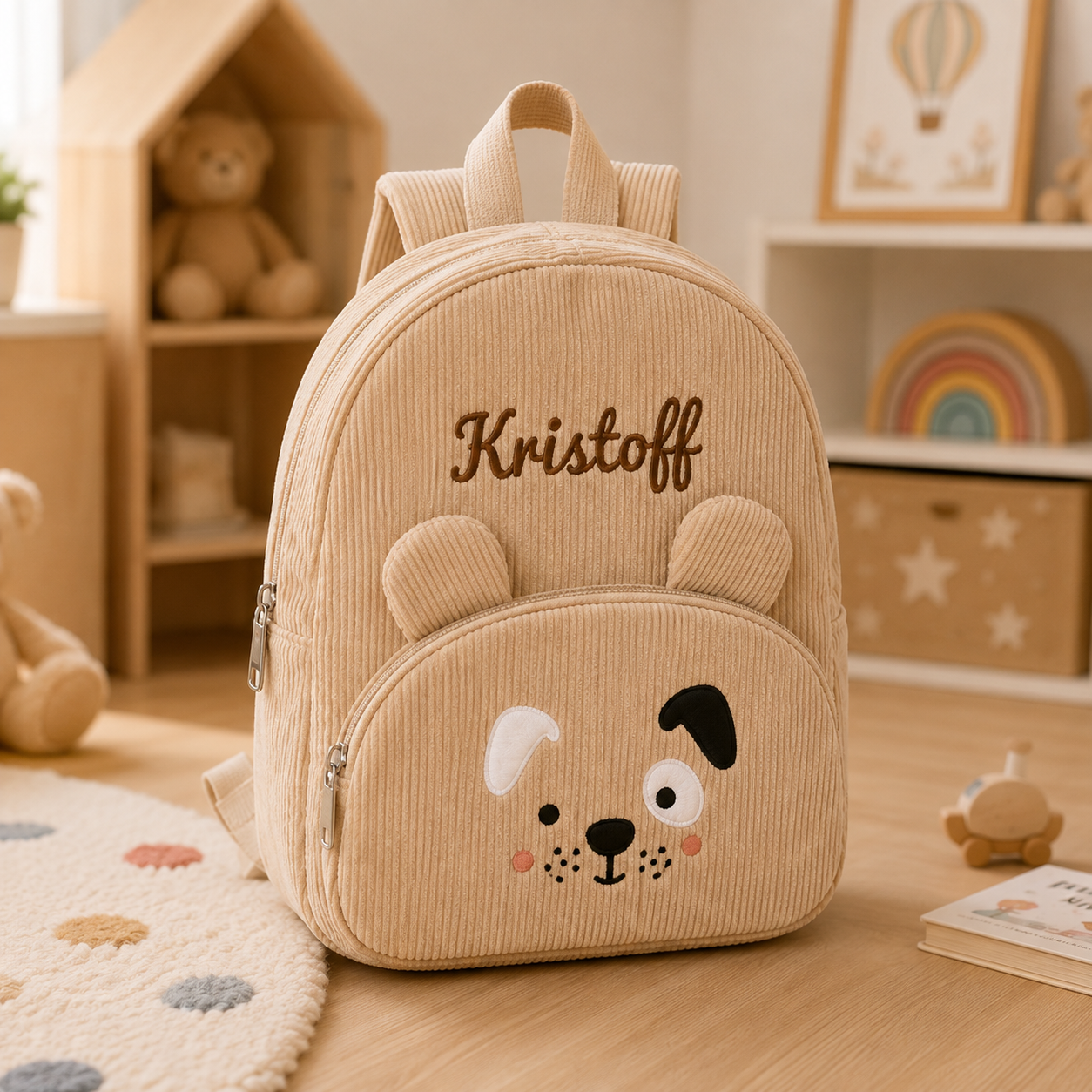 MyLittleBag – Osobisty i uroczy – spersonalizowany plecak dziecięcy z imieniem i nadrukiem zwierzątek