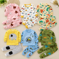 Thumbnail for SleepBuddy – Miękkie i wygodne – zestaw piżamy dziecięcej z długimi rękawami
