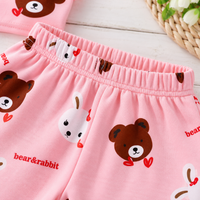 Thumbnail for SleepBuddy – Miękkie i wygodne – zestaw piżamy dziecięcej z długimi rękawami