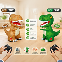 Thumbnail for Inflatable Tyrannosaurus Rex – Zabawa i nauka – nadmuchiwany dinozaur sterowany pilotem