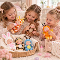 Thumbnail for LittleDolly – Urocze i przytulne – laleczka w wesołym kostiumie zwierzęcym